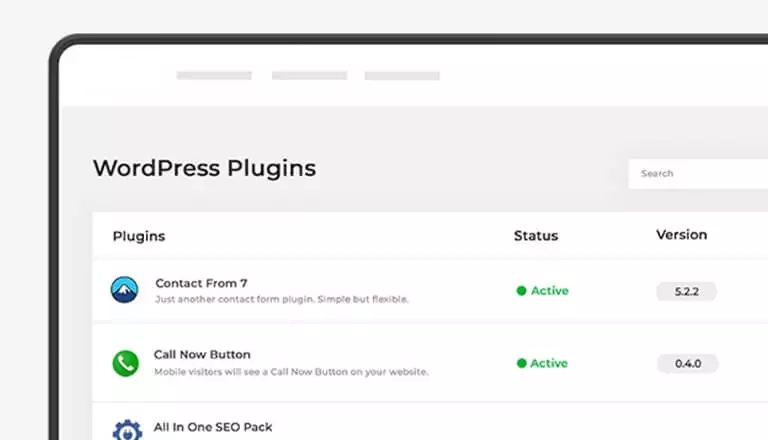 Managing WordPress plugins on a laptop